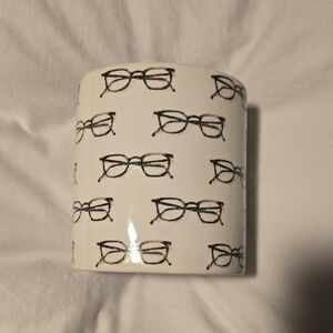 Rae Dunn White and Black Eyeglasses Decor